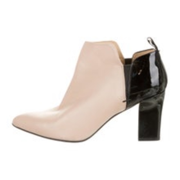 Reed Krakoff 2-Tone Leather Ankle Boot - Picture 1 of 14